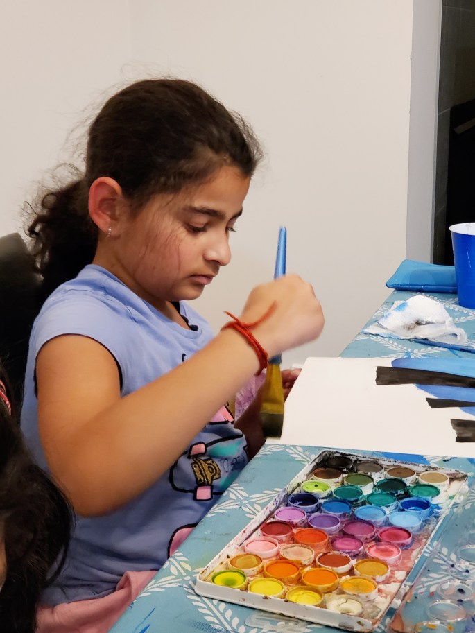 Creative art project at Artephile Studio